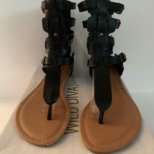 Vegan Gladiator Thong Sandals